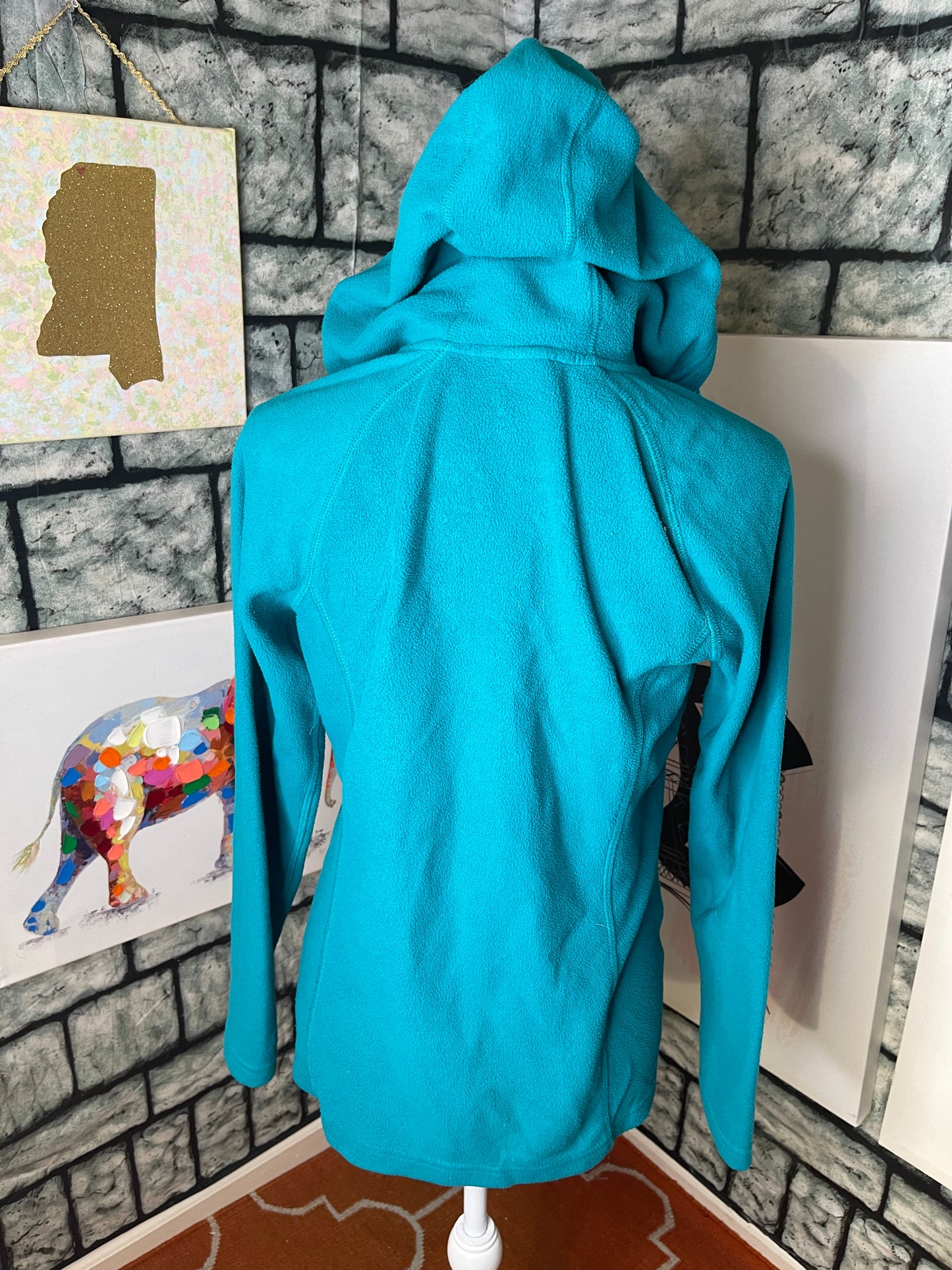 The north face jacket blue women sz medium