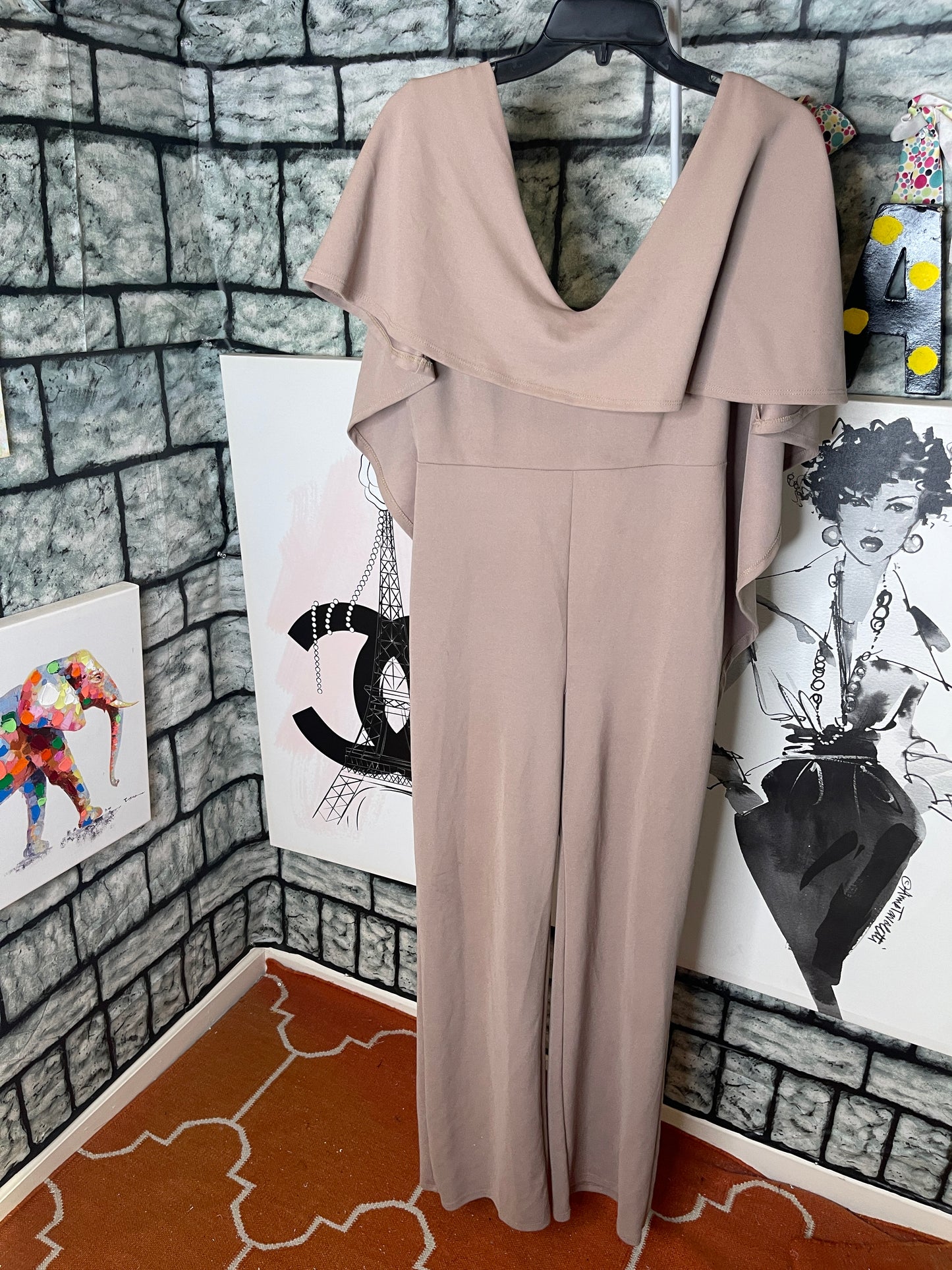 Forvever 21 Brown Jumpsuit Women sz Large