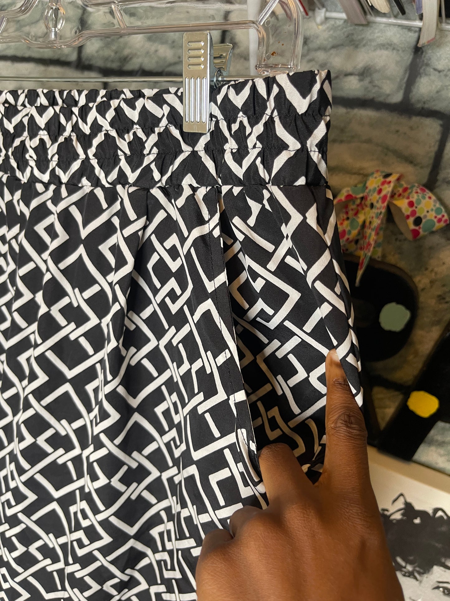 Cato Black White Pants Women sz 18/20