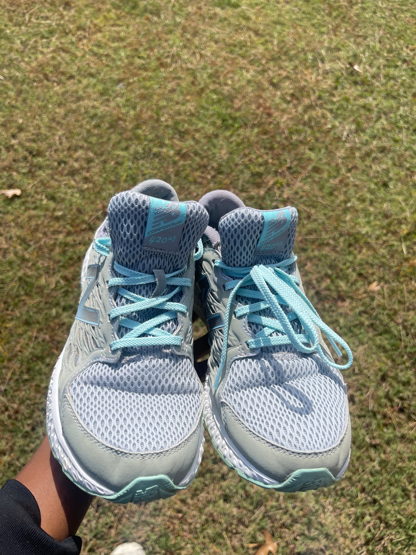 New balance gray blue women sz 9