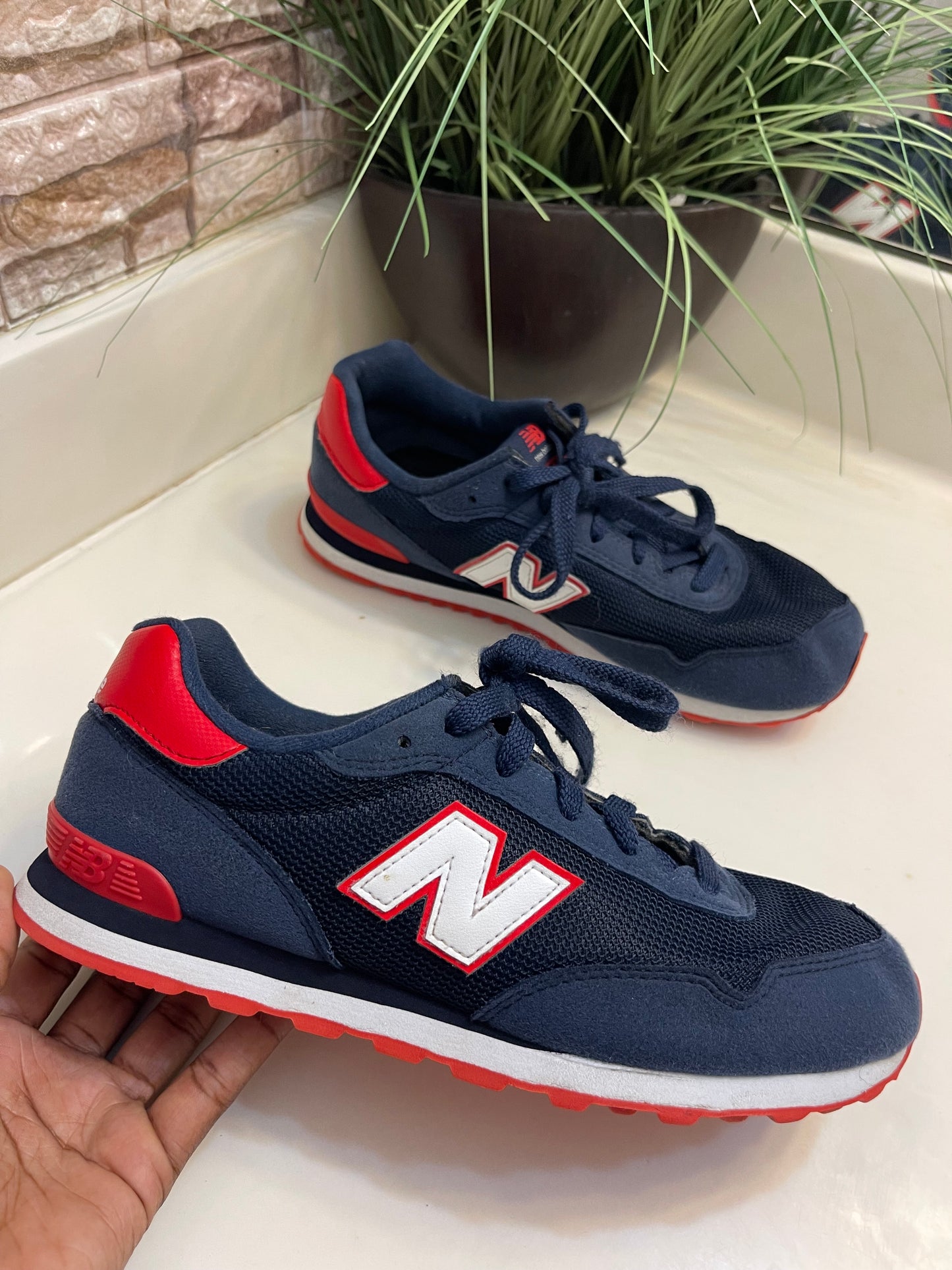 New Balance Blue Red Sneakers Women sz 6