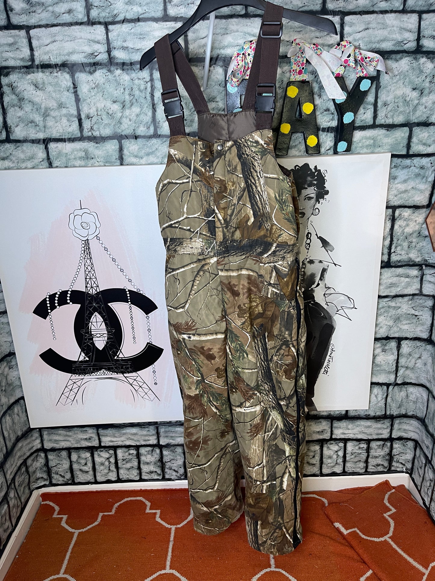 RedHead Camo Green Thermal Coveralls Boys sz XL