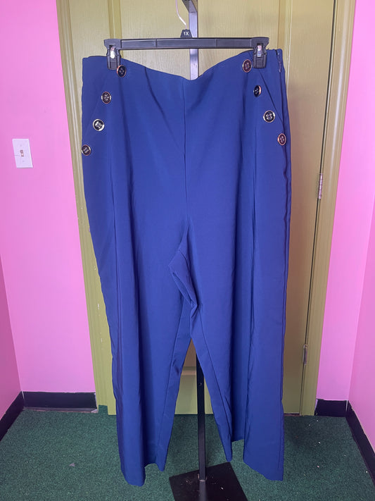 Torrid Blue Casual Pants Women sz 20