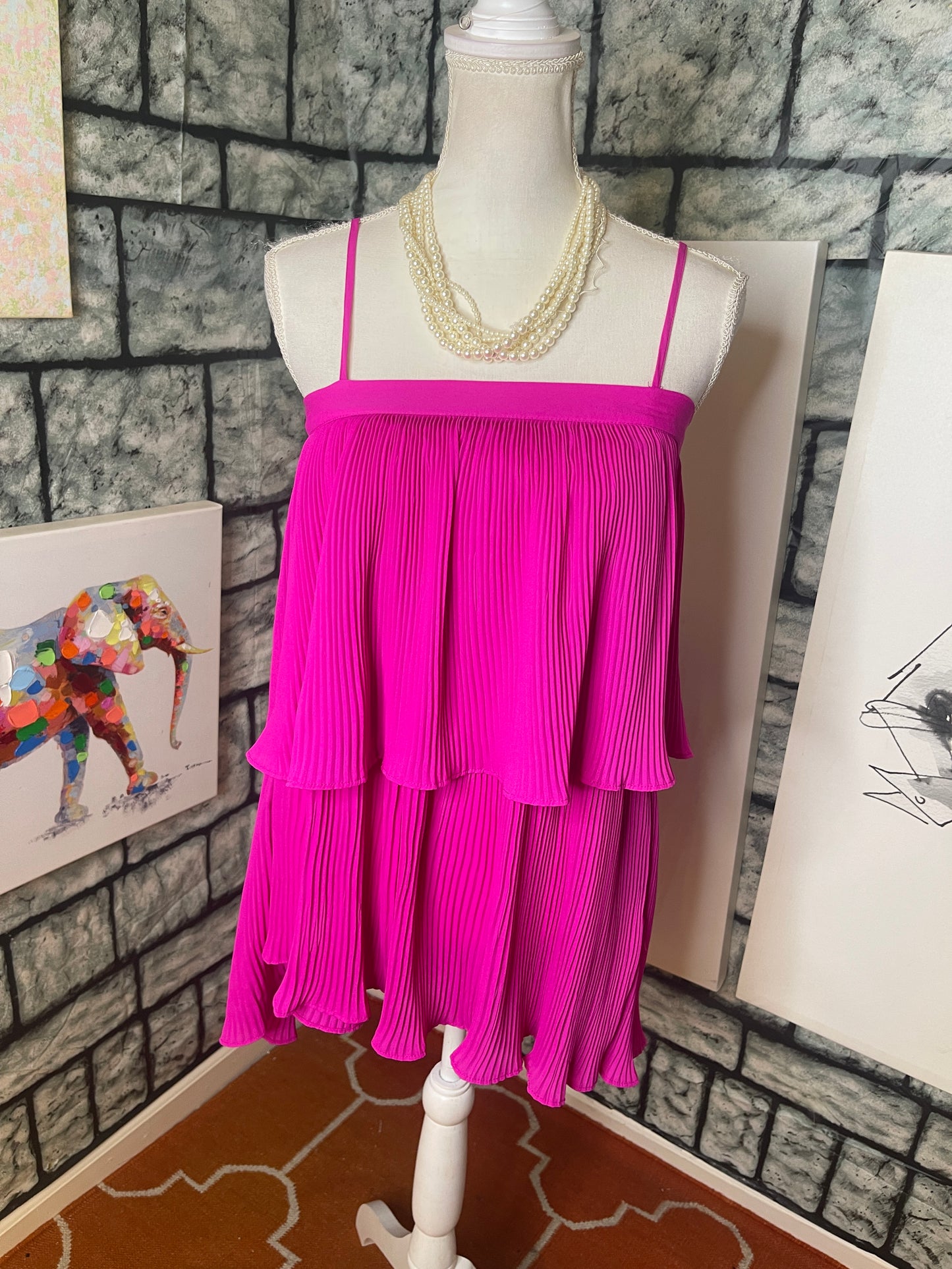 TCEC Pink Dress Women sz Small