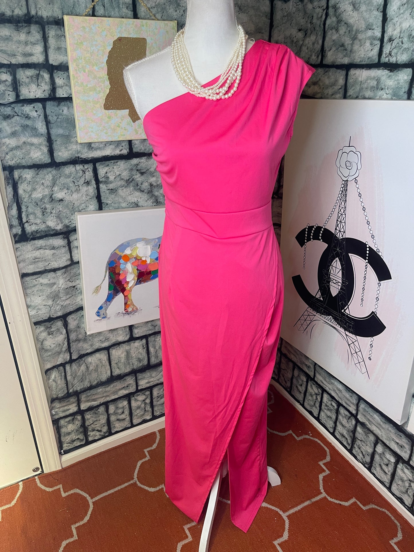 NEW Pink Dress Women sz Medium