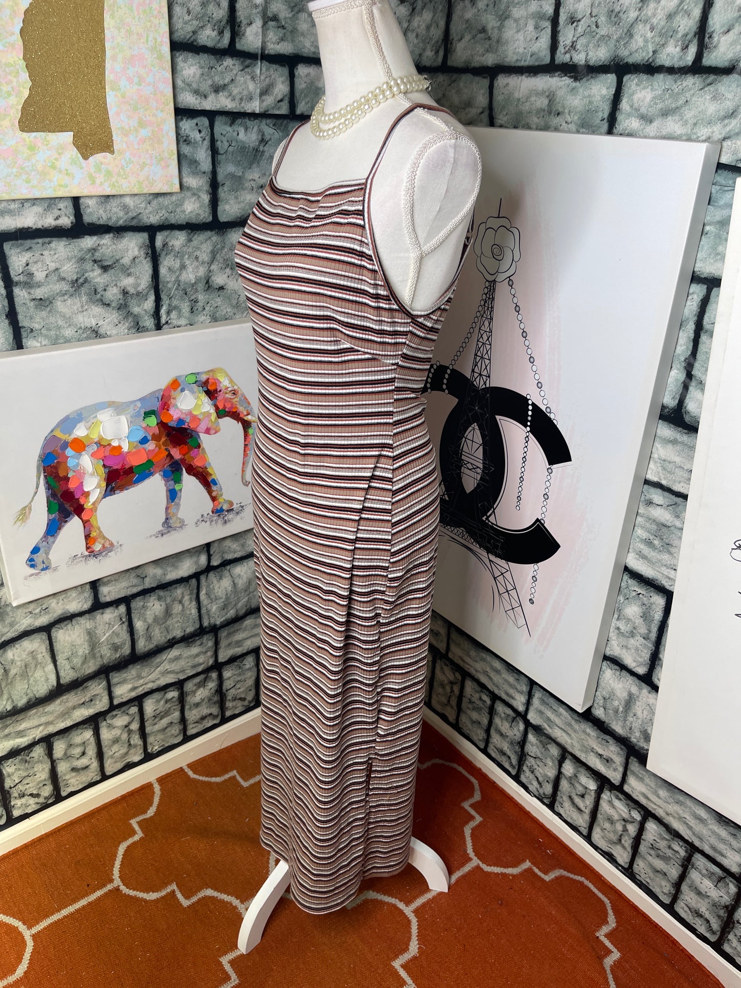 Say What Brown dress Women sz XL