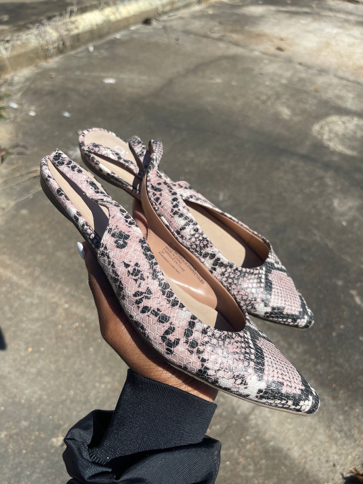 BP tan flats women sz 7