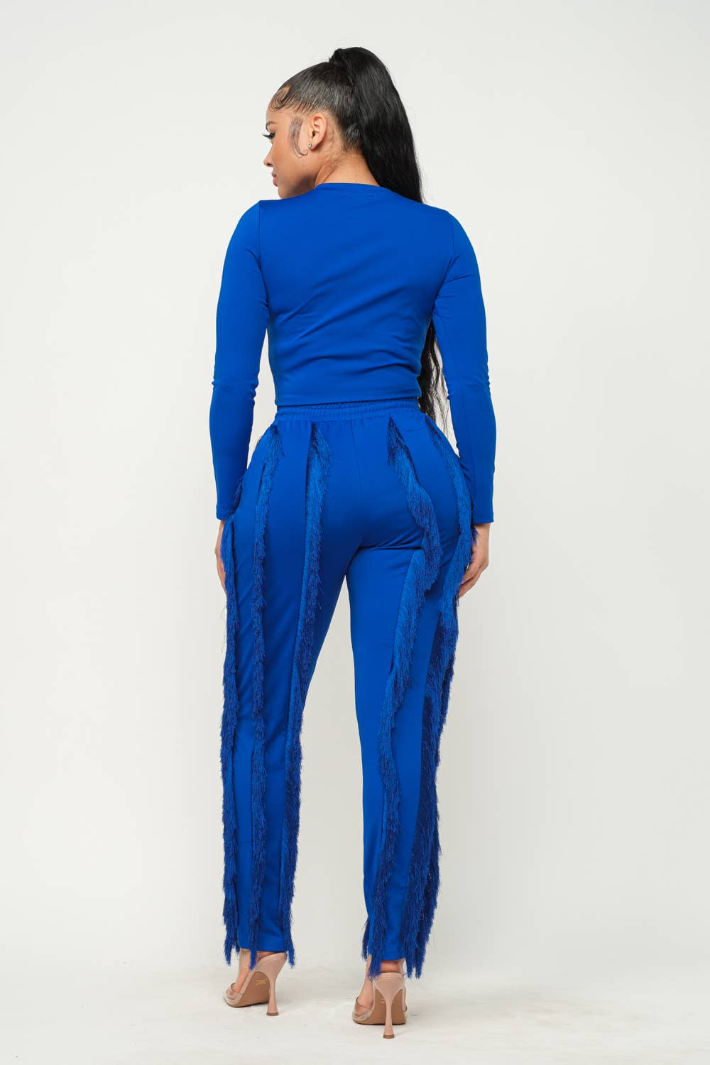 NEW Royal Fringes Pants Set: S-M-L
