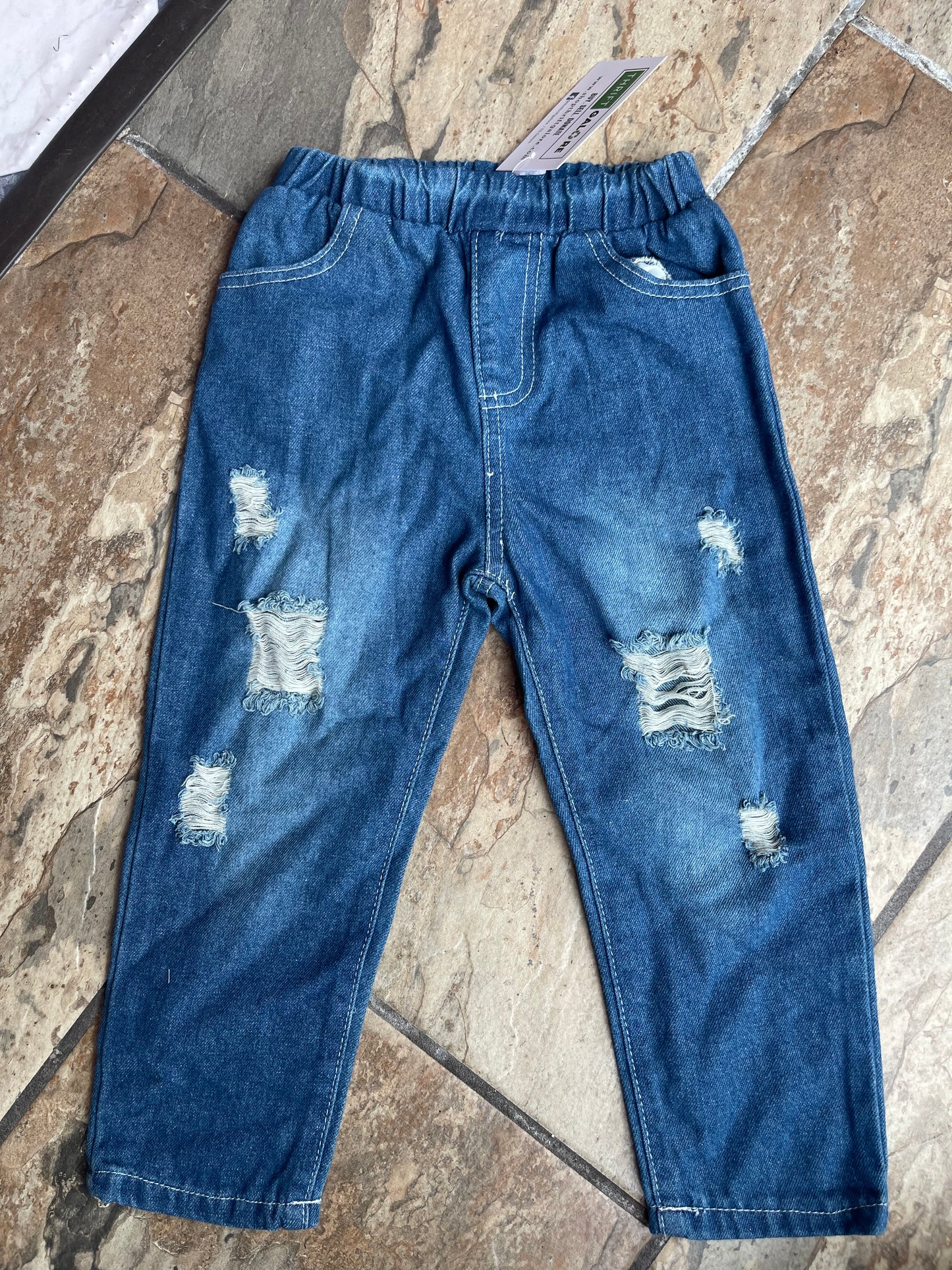 Blue Denim Jeans Girls sz 3-4T