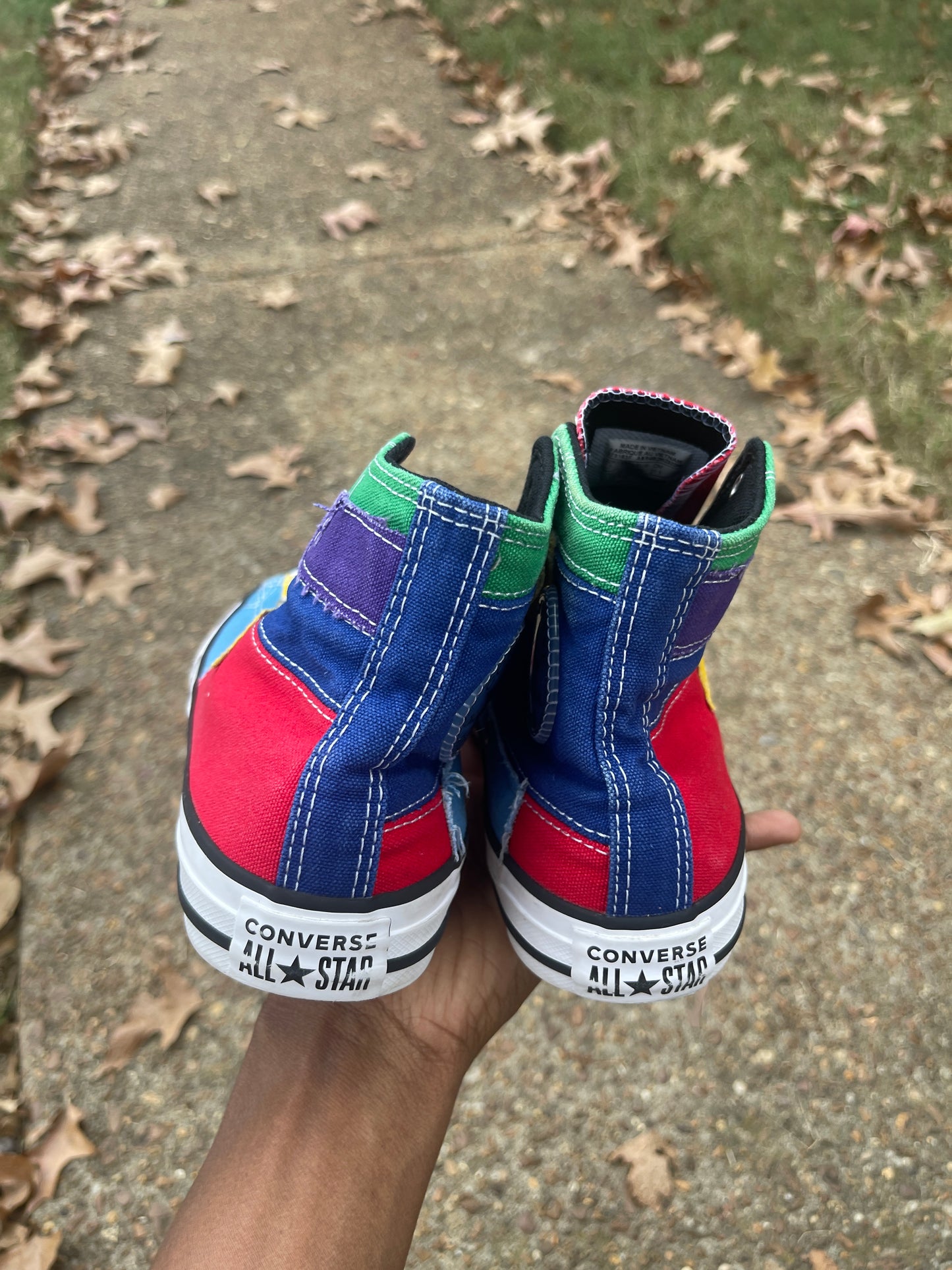 Converse colorful youth sz 3