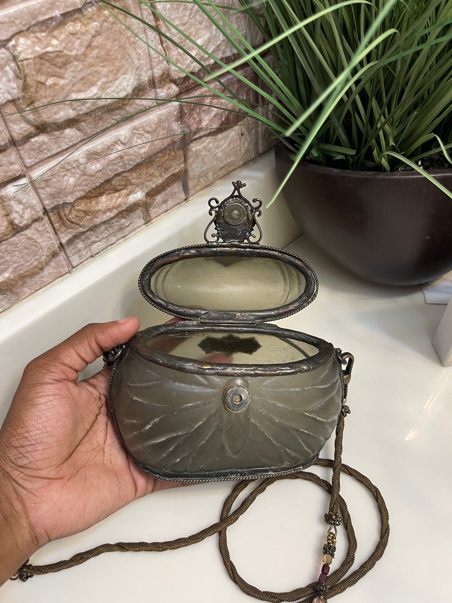 Maya Hard Shell Handbag / Crossbody (see details)