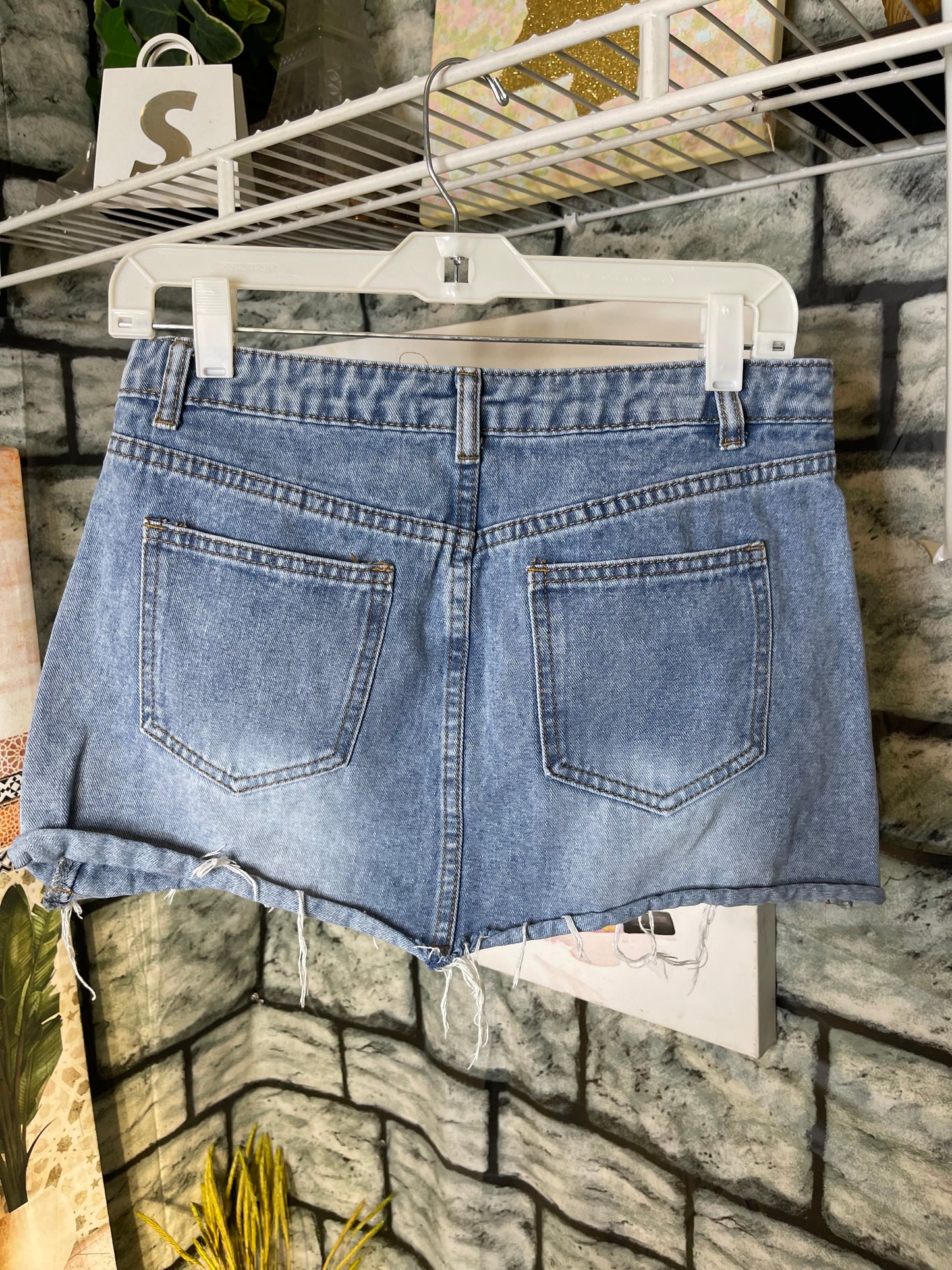 Blue Denim Skirt Women sz Small