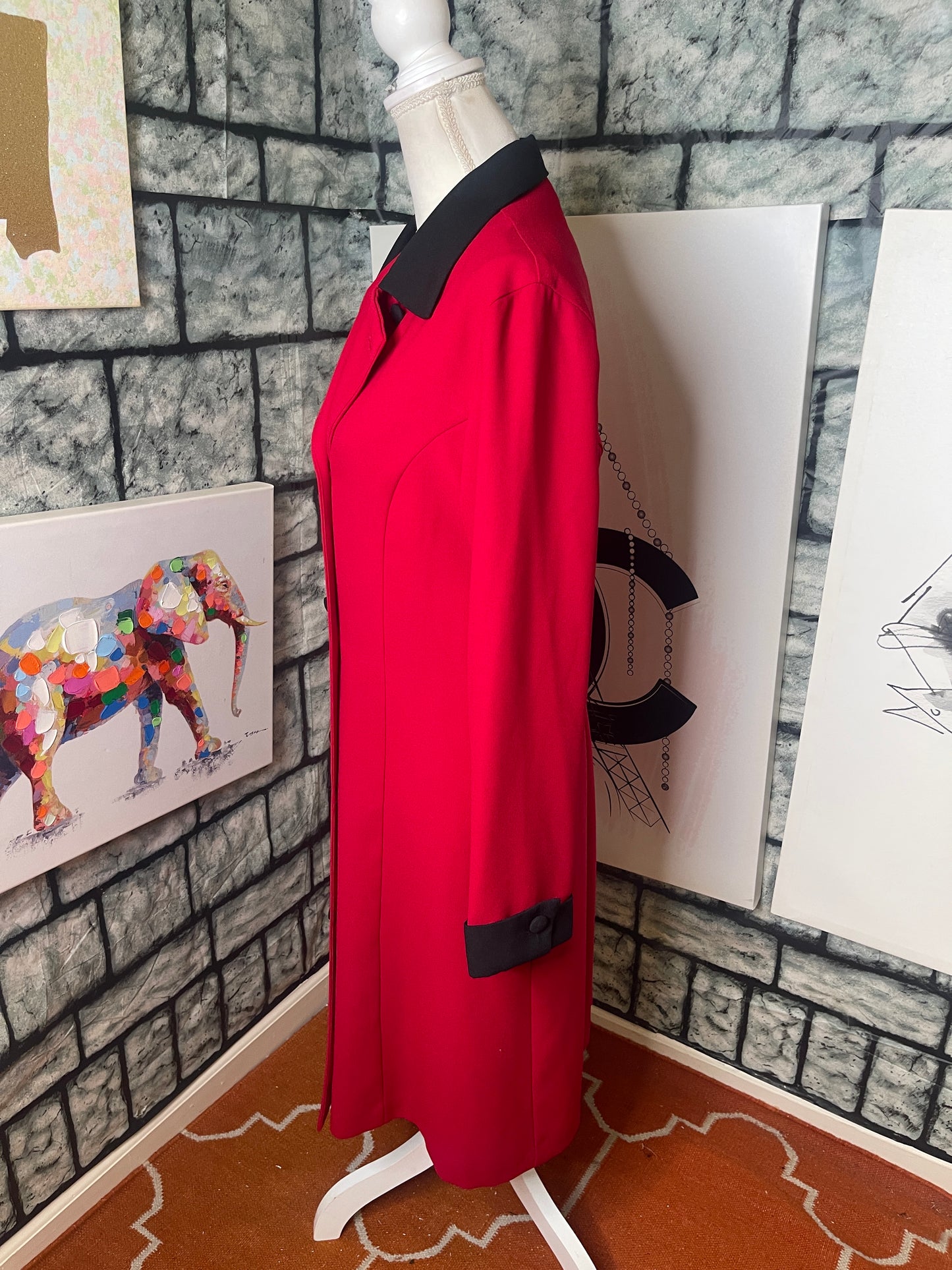 Clues blazer jacket / dress women sz 18
