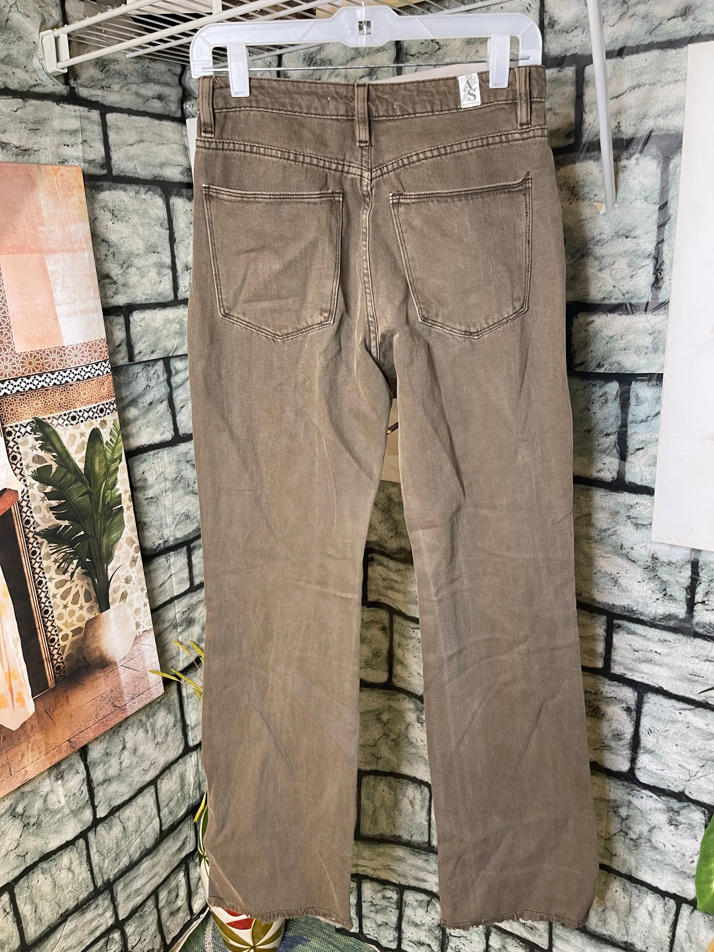 NEW Altar'd State Brown Jeans Women sz 27