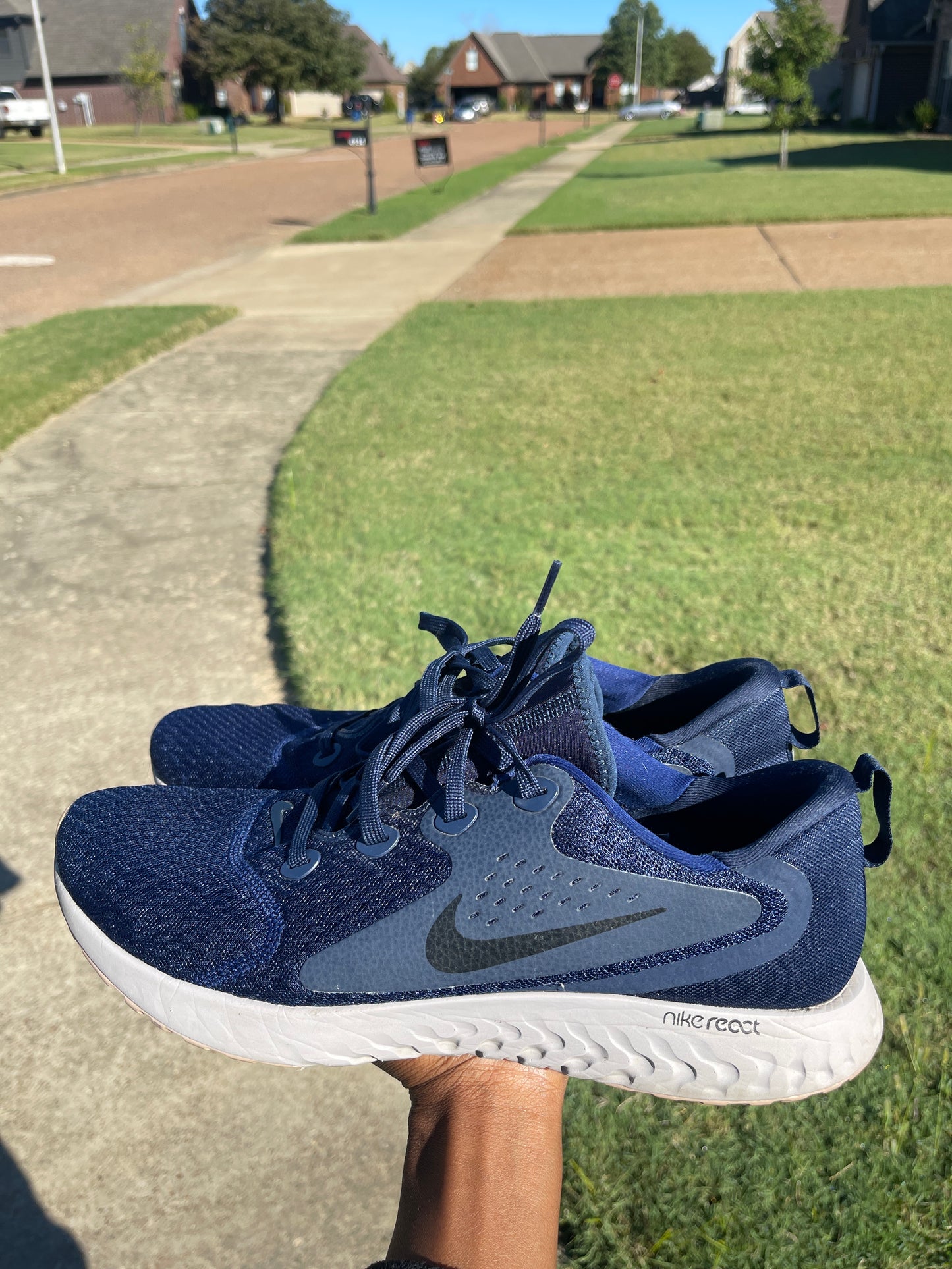 Nike Blue Men sz 12