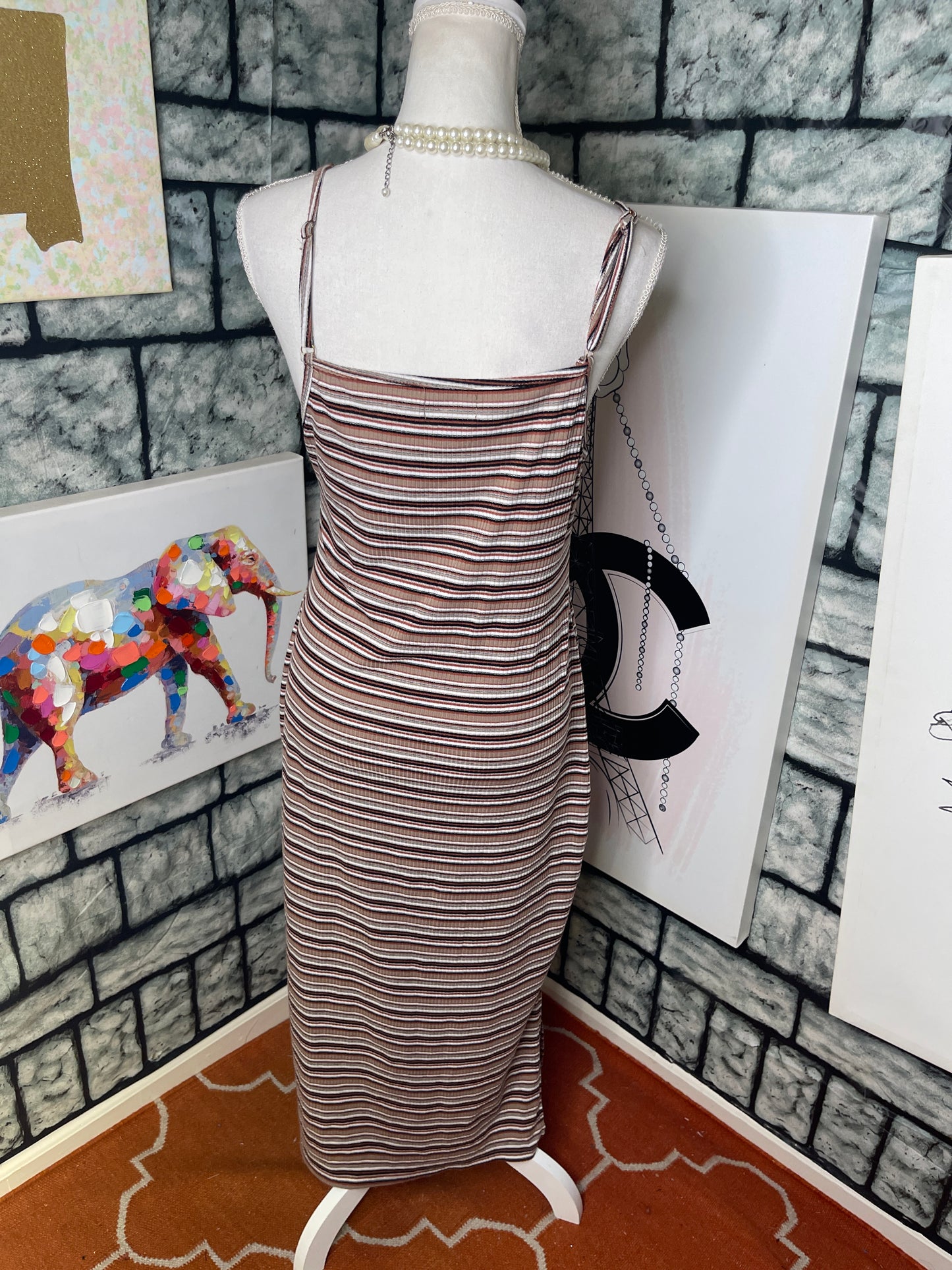 Say What Brown dress Women sz XL