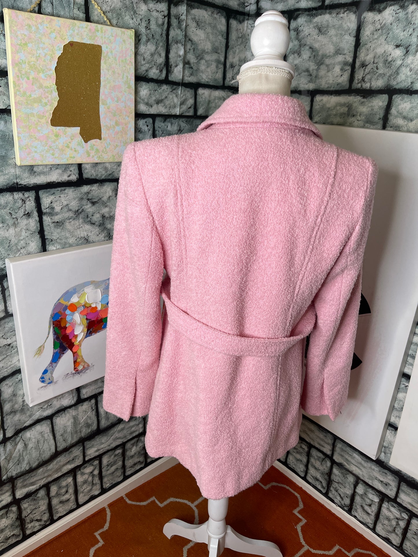 Marvin Pink Coat Women sz Medium