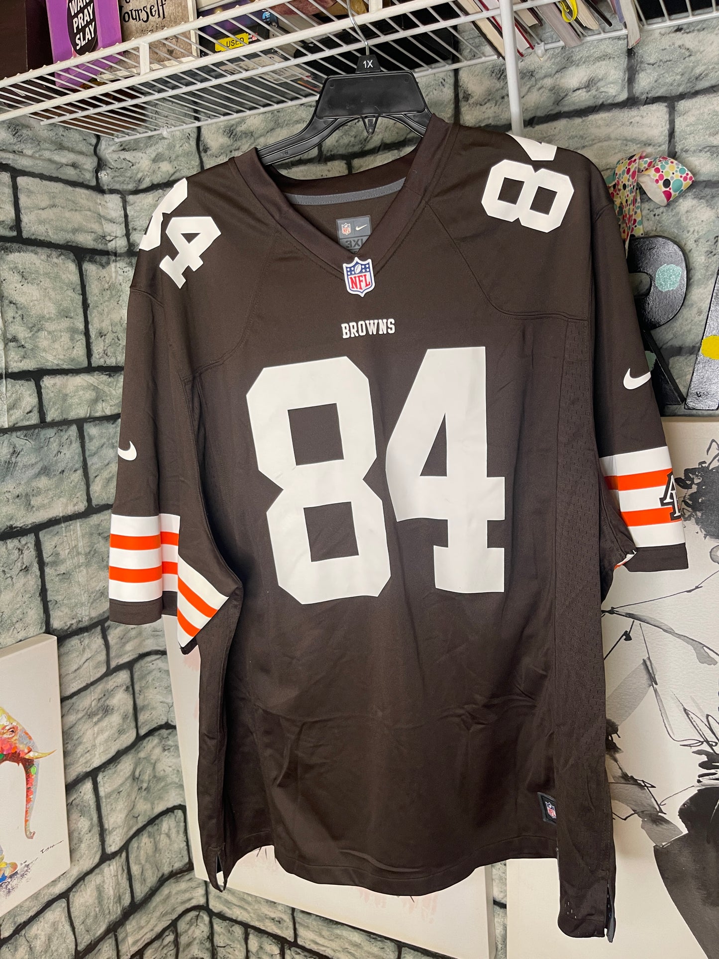 NFL Browns Jersey #84 Men sz 3XL