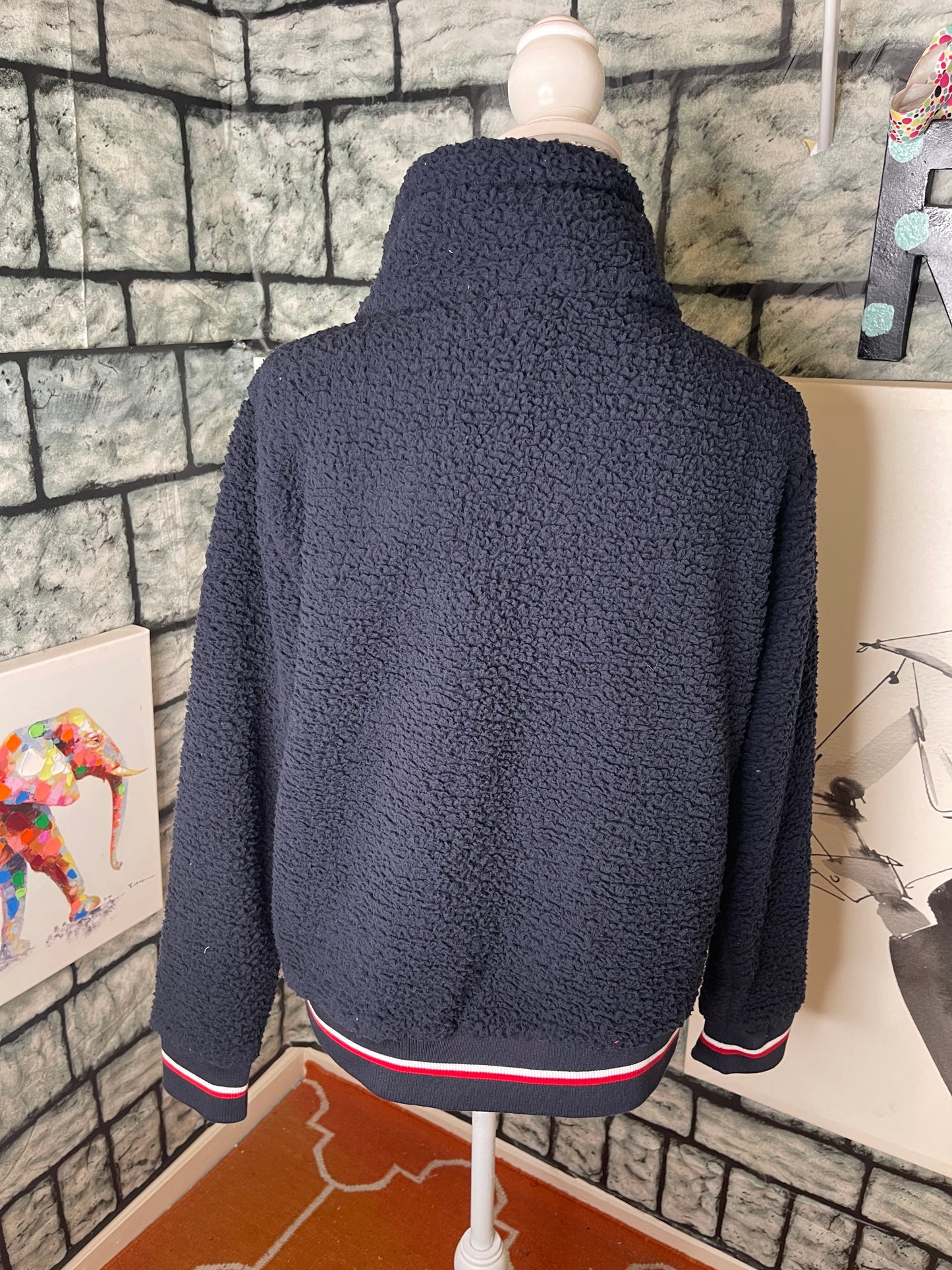 NEW Tommy Hilfiger Blue Soft Jacket Women sz Medium