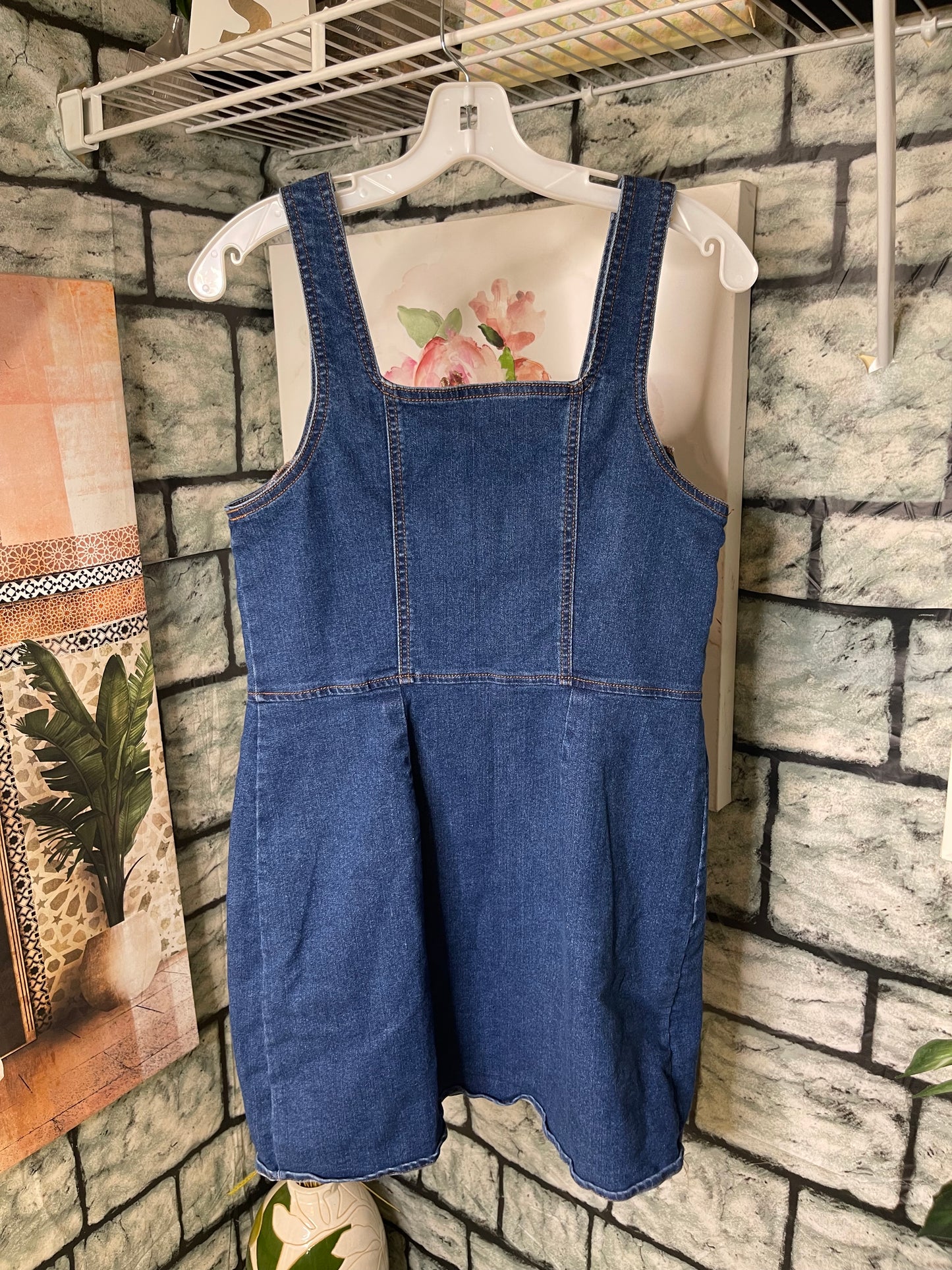 Wild Fable Blue Denim Dress Women sz Medium