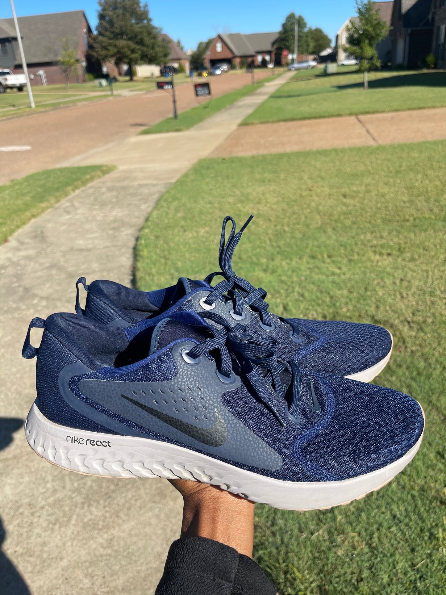 Nike Blue Men sz 12