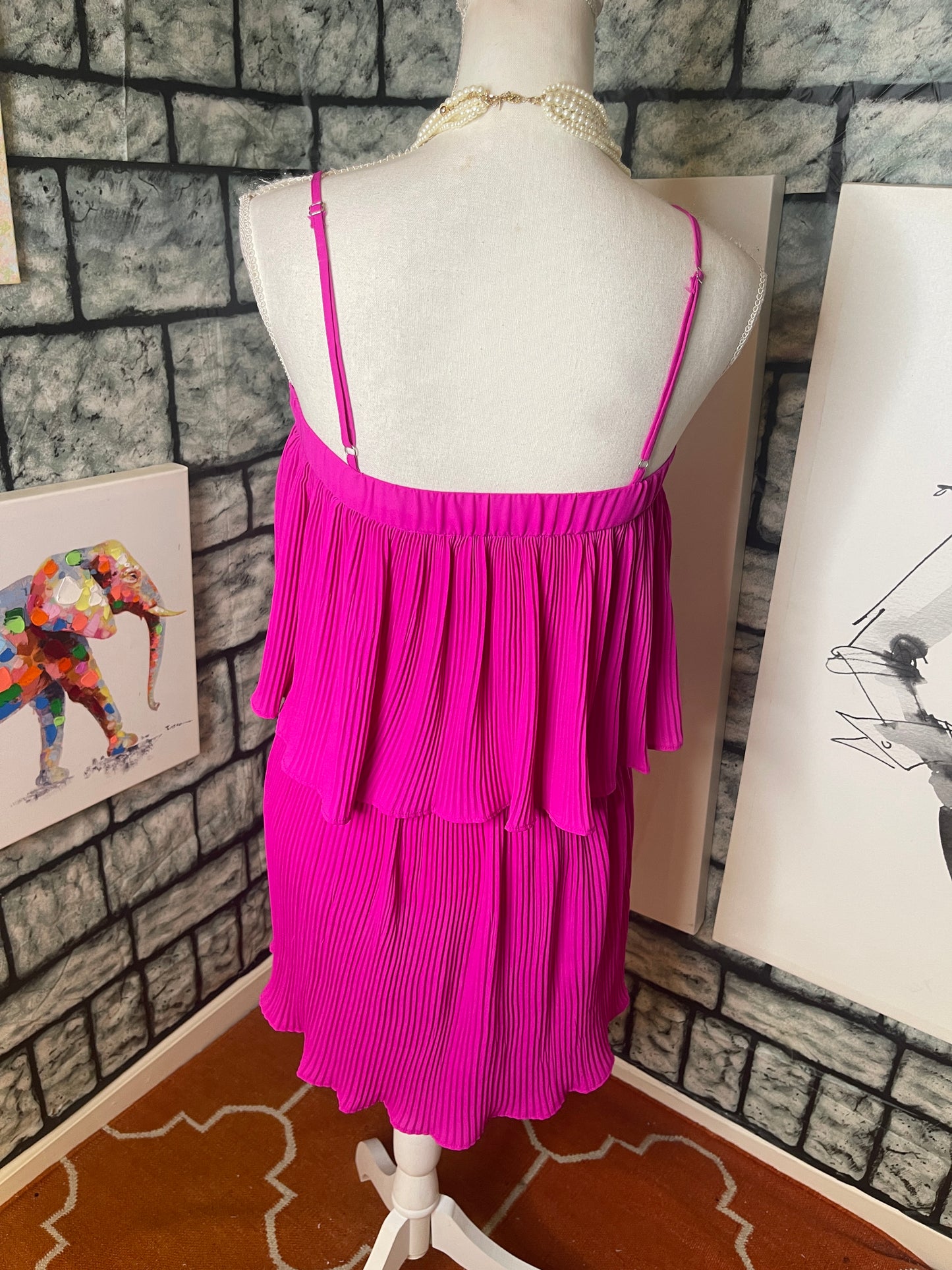 TCEC Pink Dress Women sz Small