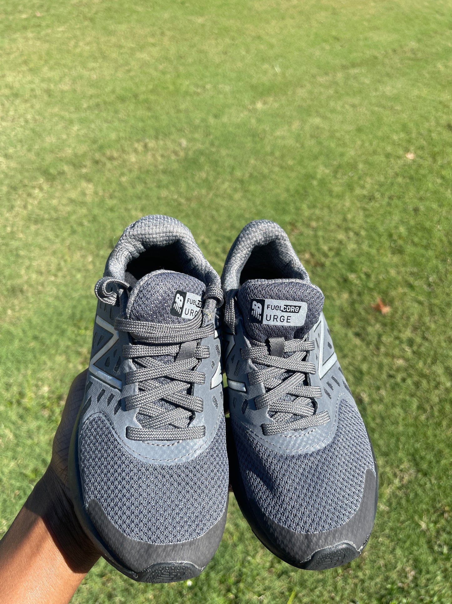 New Balance Gray Boys sz 13