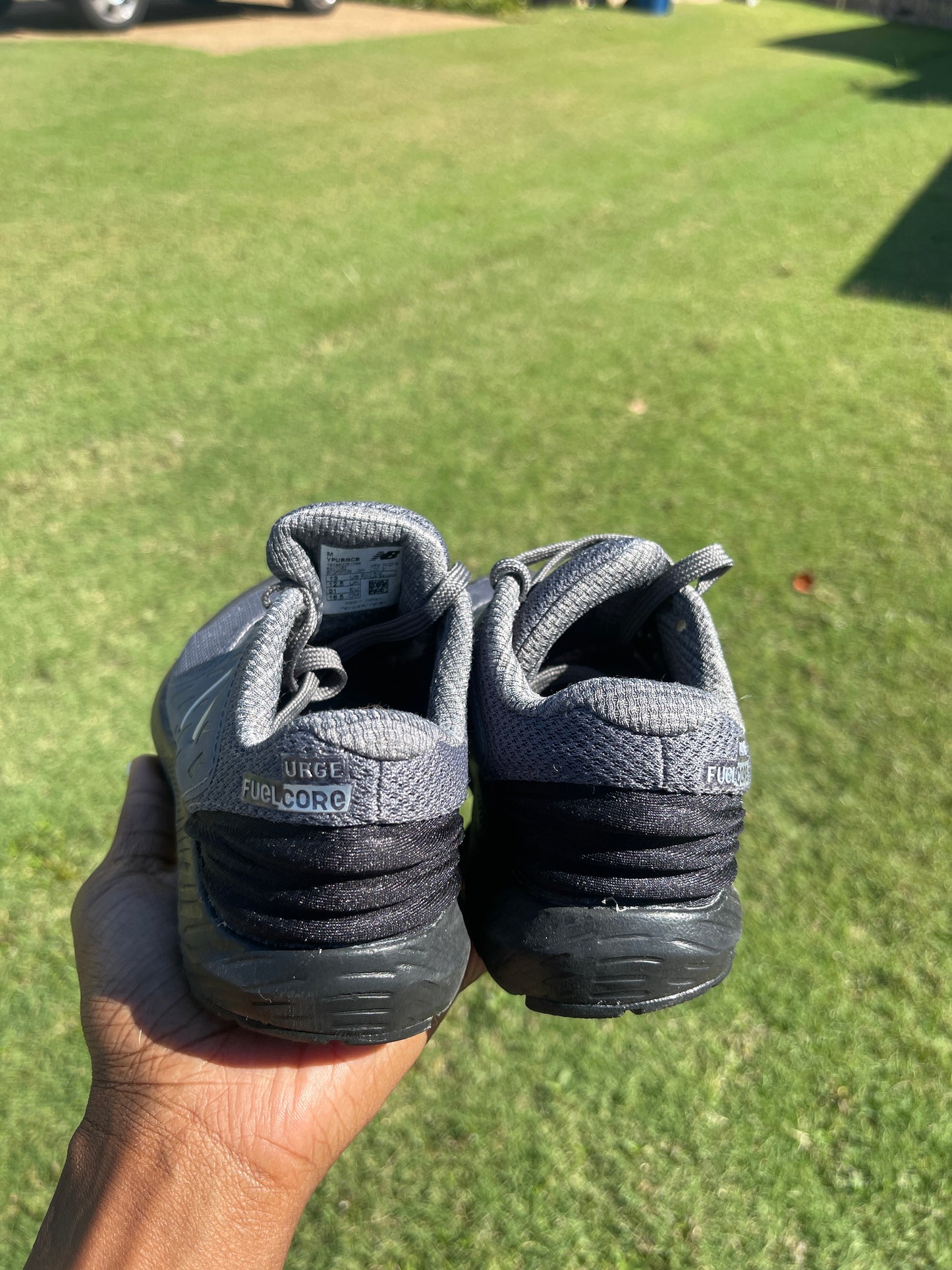 New Balance Gray Boys sz 13