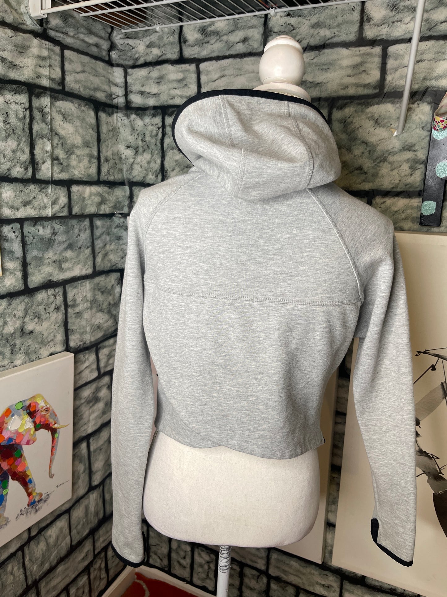 Nike gray jacket women sz xs