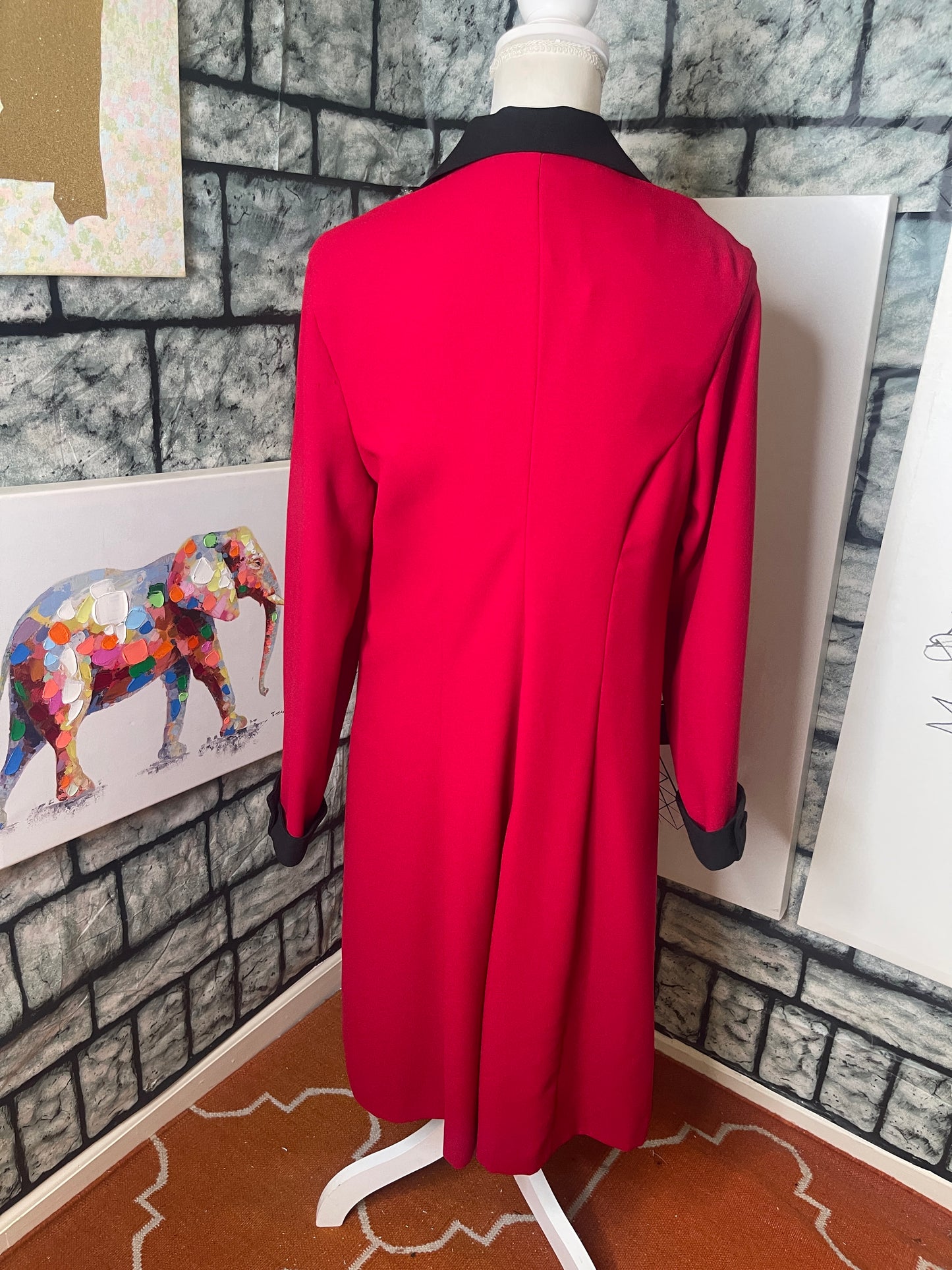 Clues blazer jacket / dress women sz 18