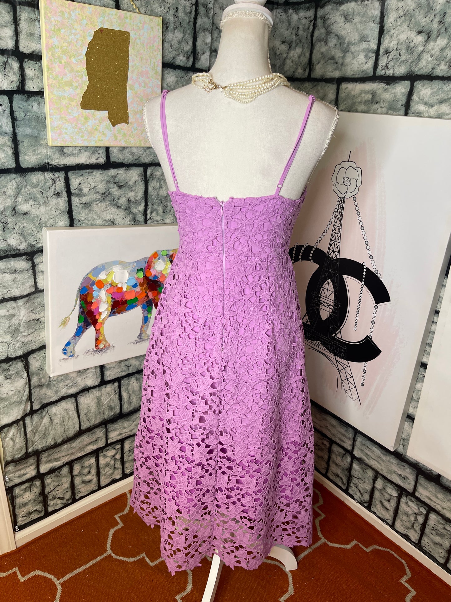 Astr Purple Dress Women sz Medium