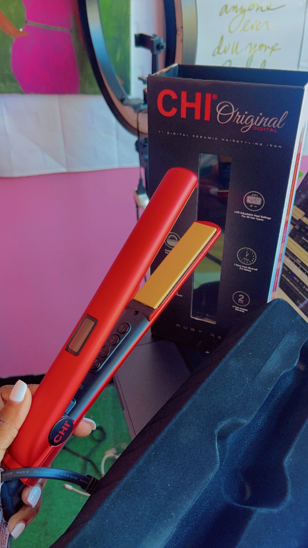 (DO NOT PURCHASE_Raffle Item) FREE CHI FLAT IRON