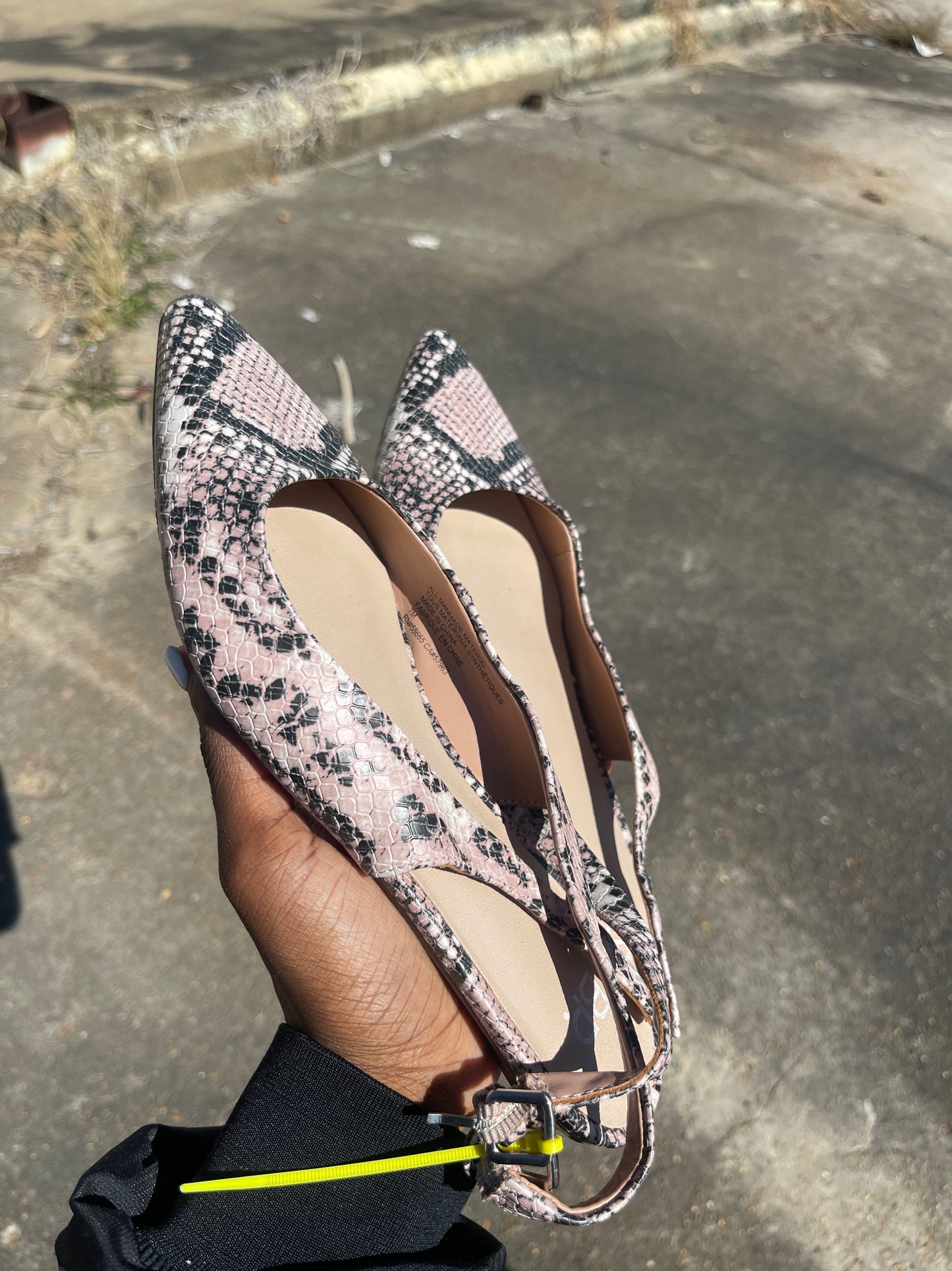BP tan flats women sz 7