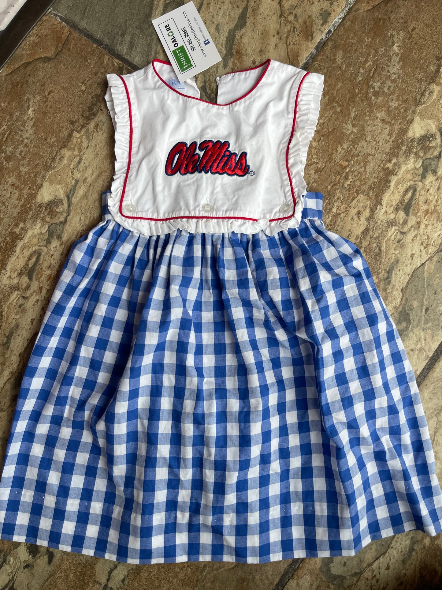 "Ole Miss" Dress Girls sz 3T