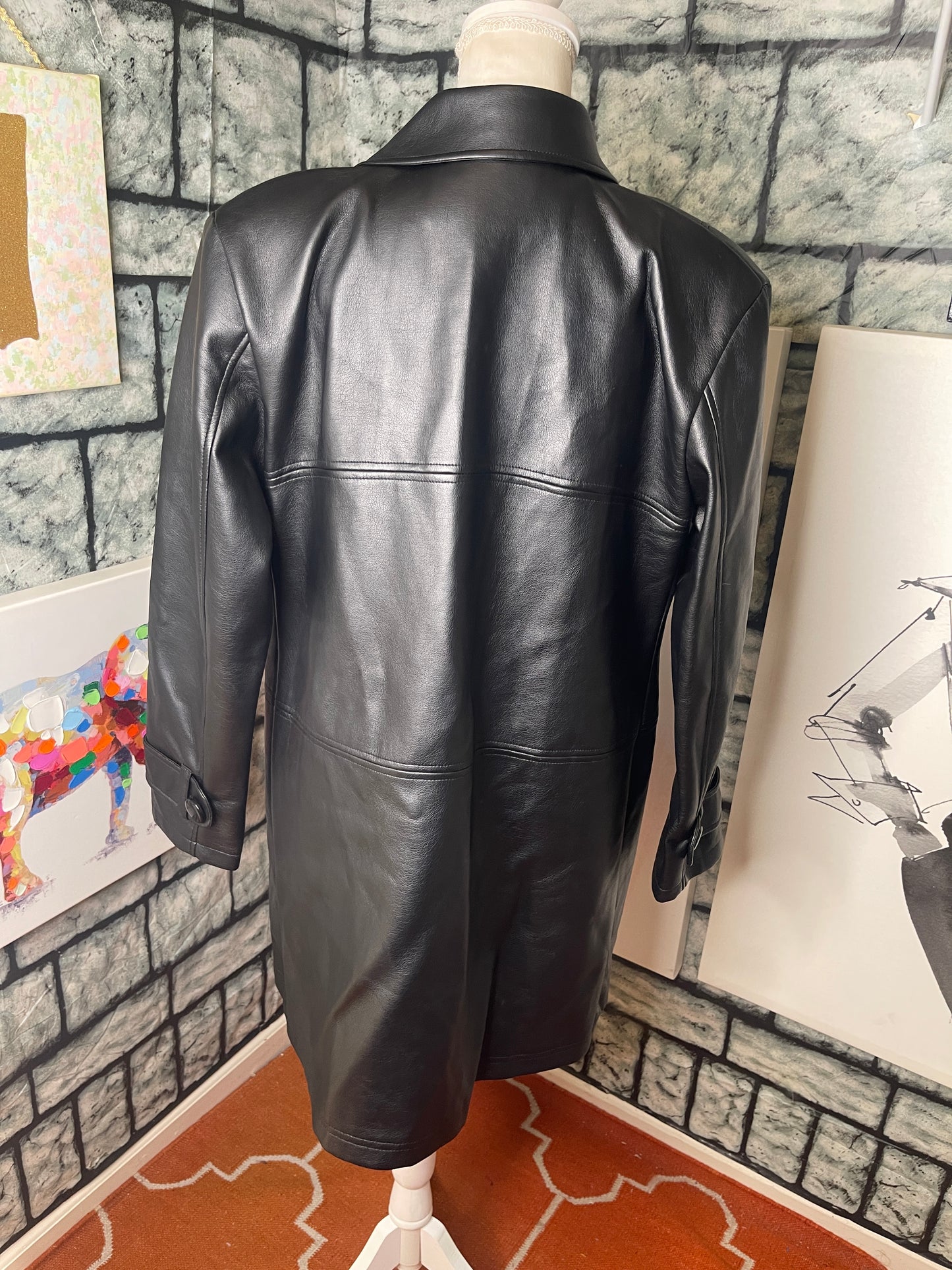 Highway Black Jacket Women sz Large