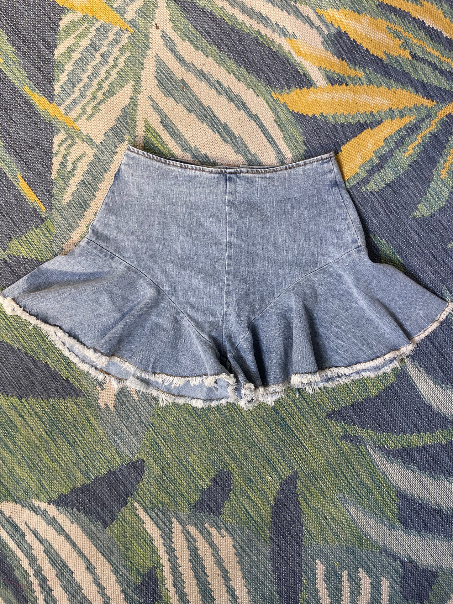 Shein Blue Denim Shorts Women sz Medium