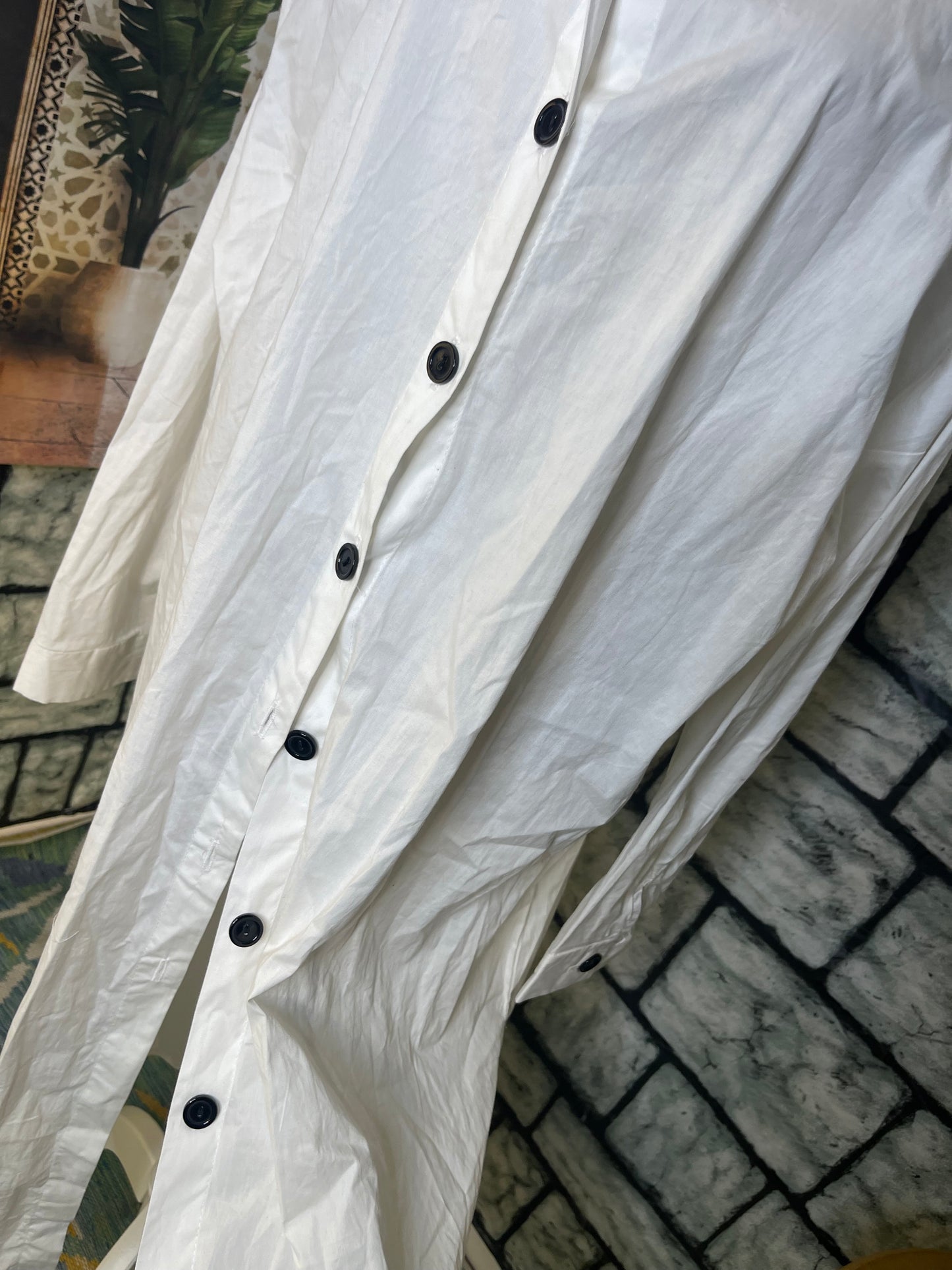 "Like A sista" White Blouse Women sz 2XL