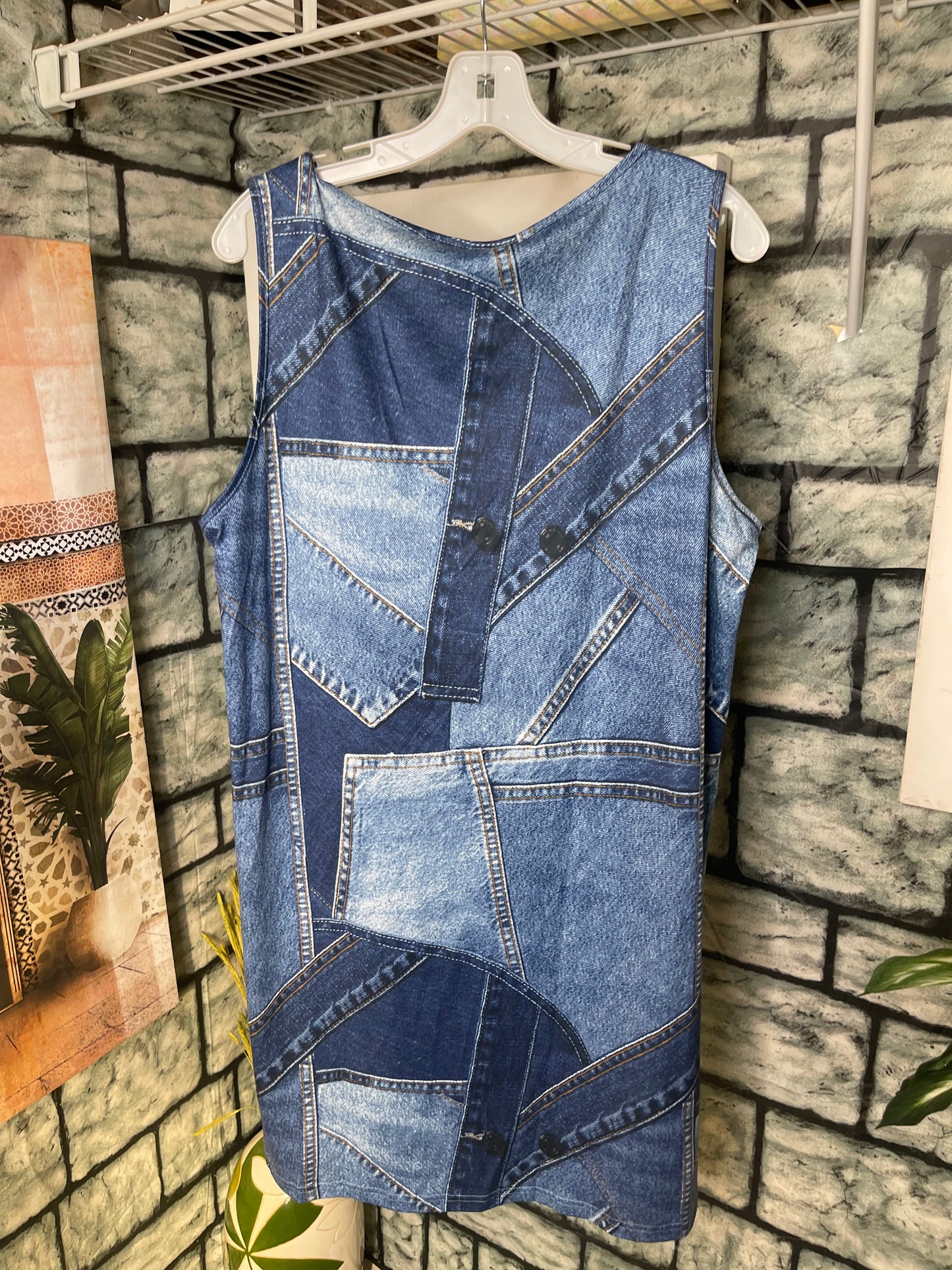 NEW Emery Rose Blue Dress Women sz 2XL