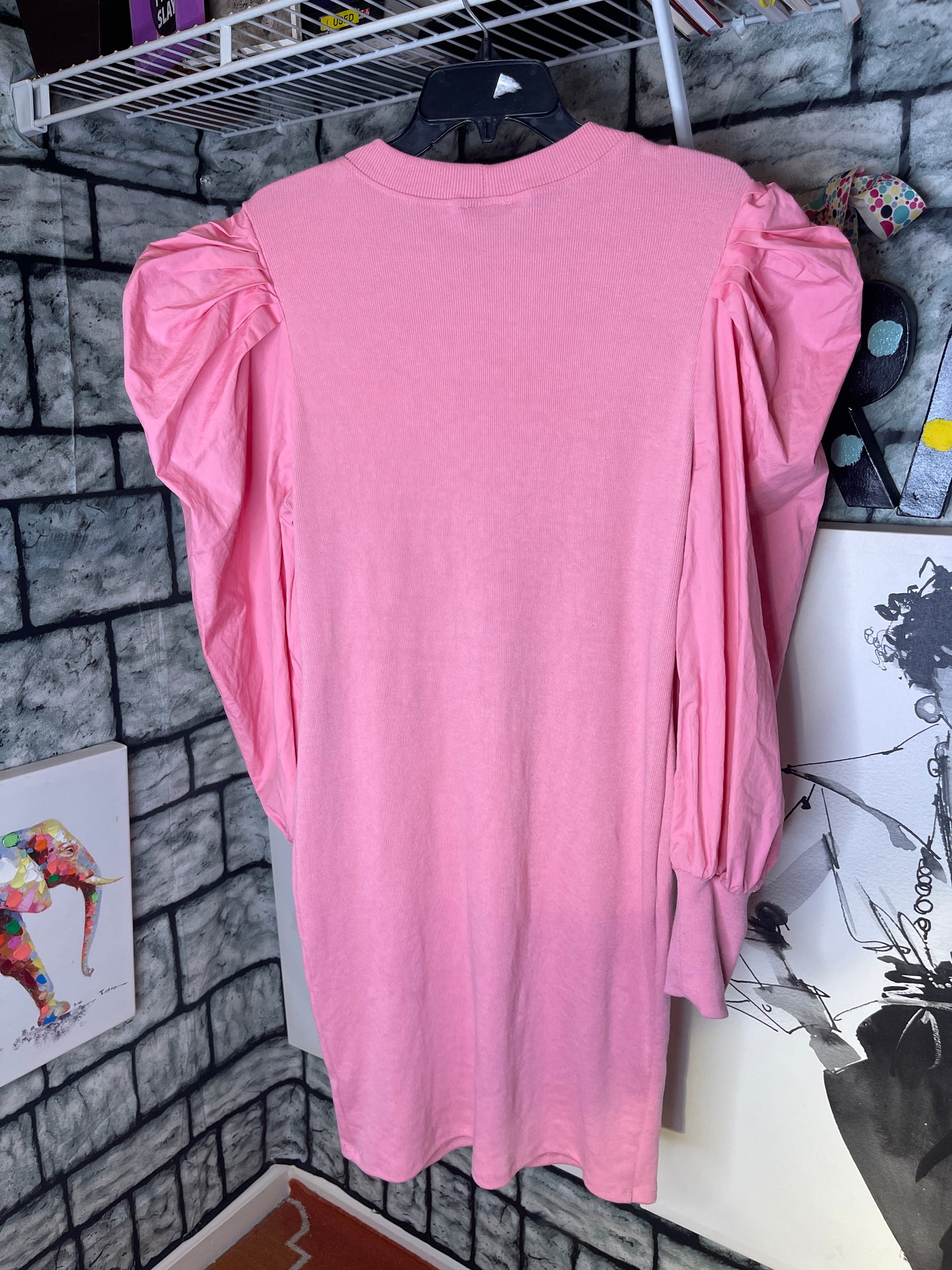 Fashion Nova Pink Dress Women sz 2XL