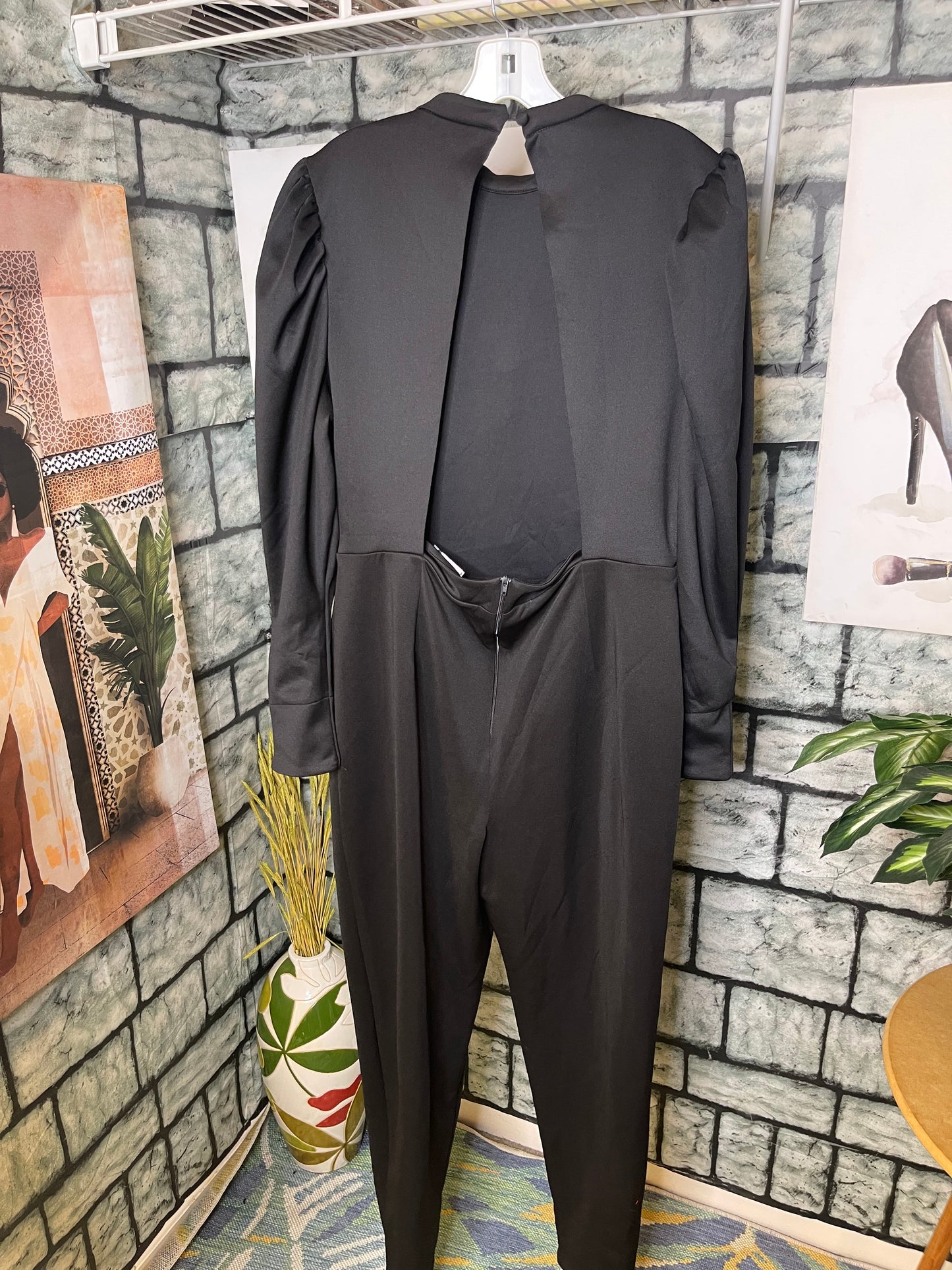 Asos Black Jumpsuit Women sz 14