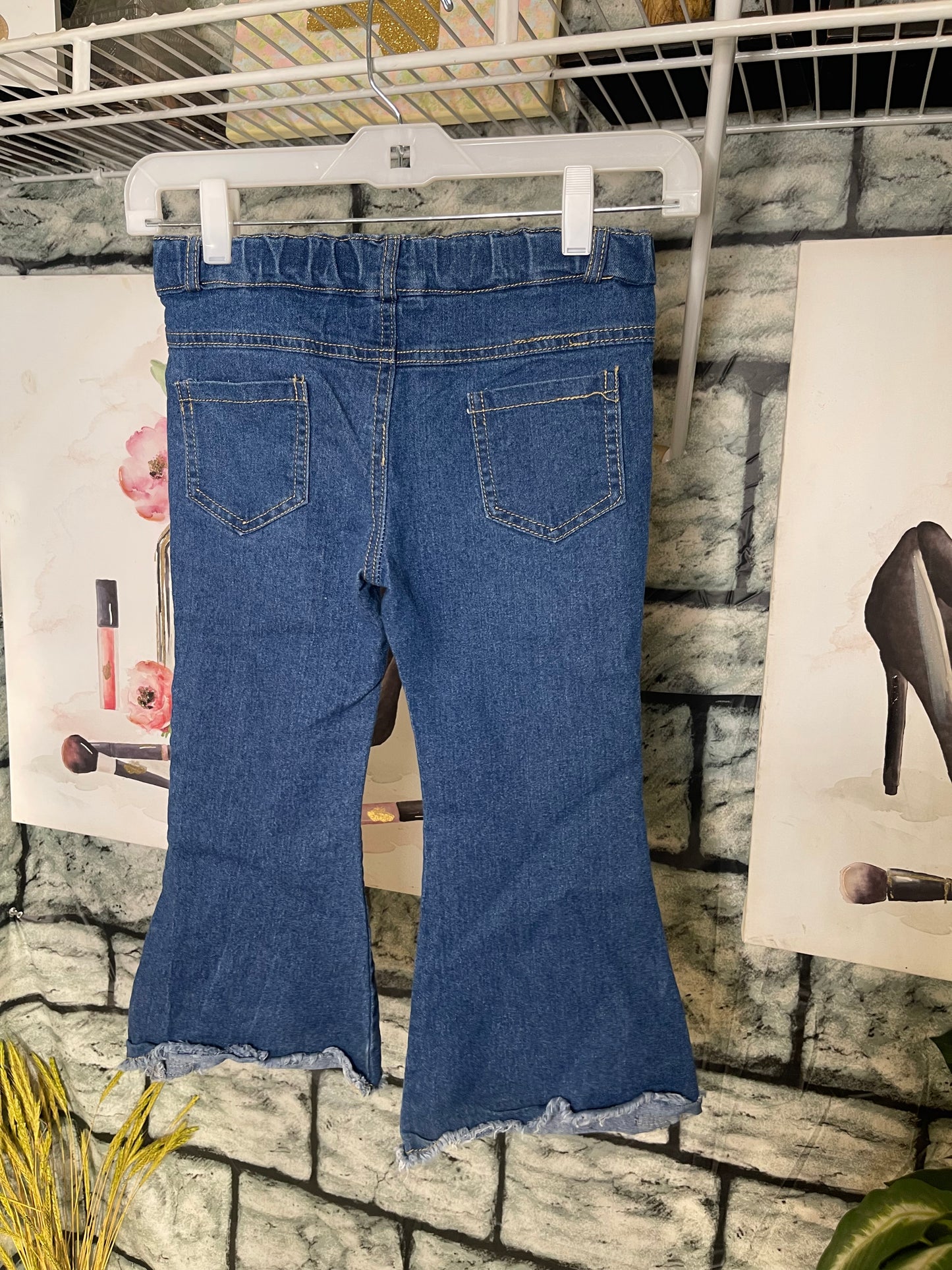 Blue Gold Jeans Girls sz Large (WOULD SAY BEST FITS 4/5)