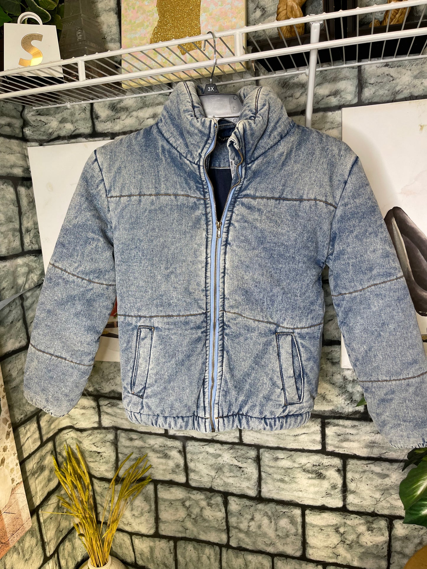 NEW Kidpik Thick Denim Coat Boys sz 2XL (16)