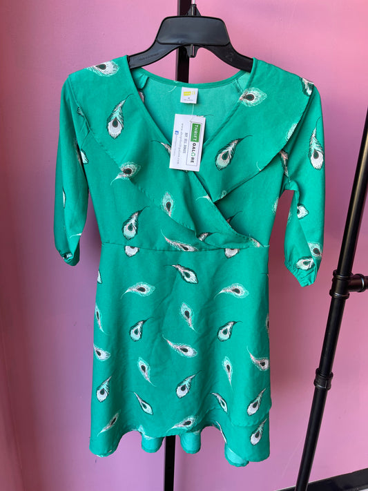 Crazy 8 Green Dress Girls sz 10