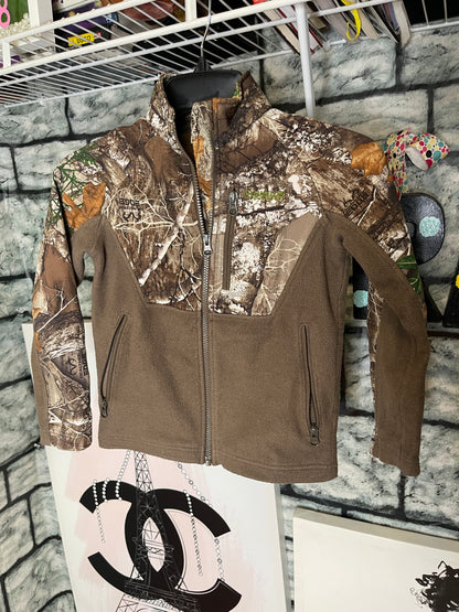 Magellan Brown Camo Jacket Boys sz XS