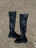Tall boots black women sz 7