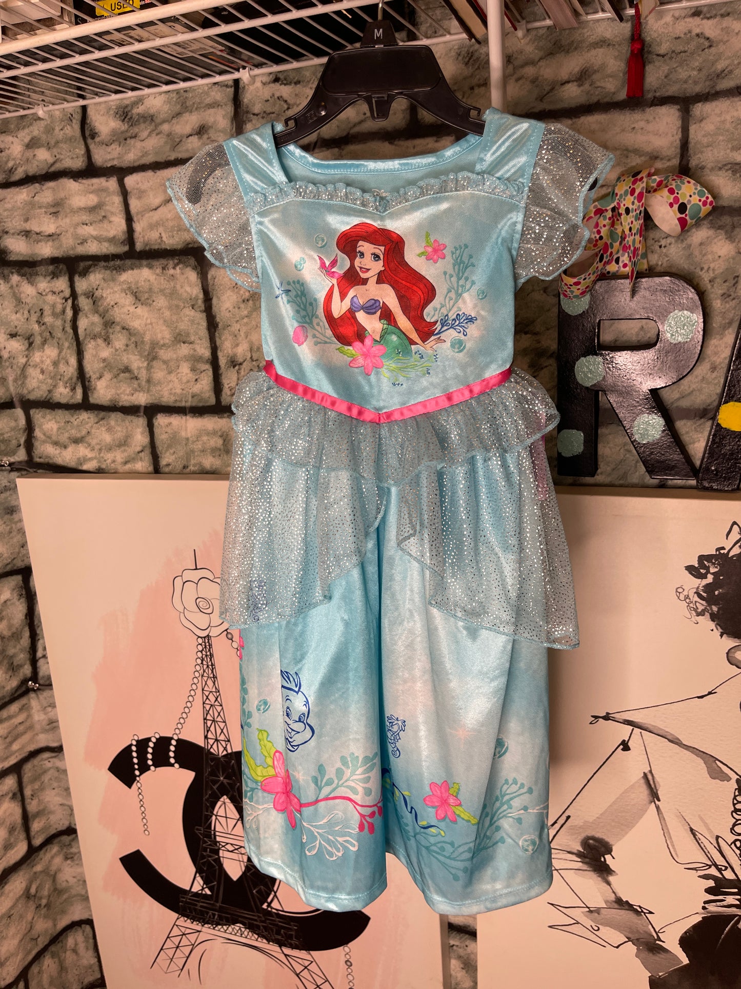 NEW Disney Princess Blue Night Gown Girls sz 2T