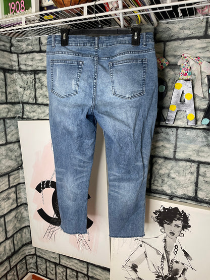 Nanette Blue denim Jeans Women sz 8