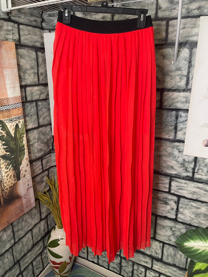 Milky Way Red Skirt Women sz Medium (floor length)