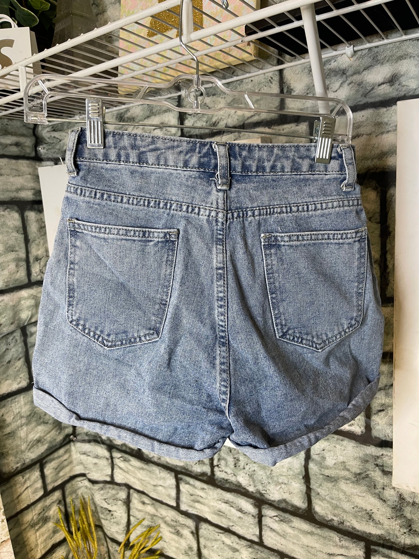 Shein Blue Jean Shorts Women sz 25