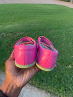 Matilda Jane pink green sandals girls sz 13